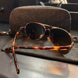 Oakley Feedback Sunglasses-Brown Gradient & Rose Gold-NEW